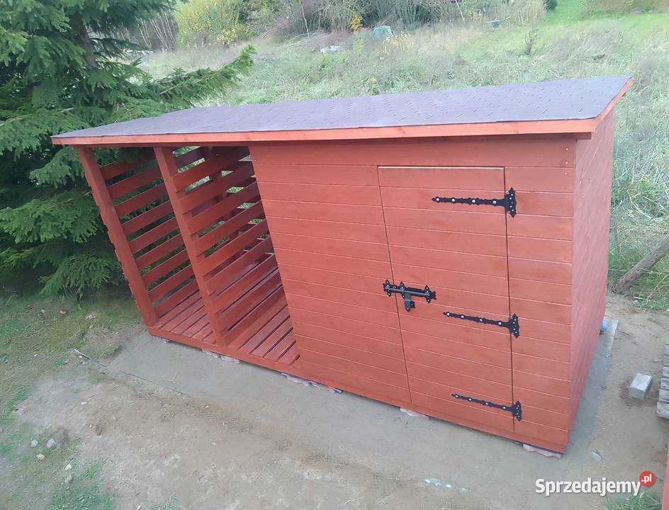 Drewutnia na drewno z pomieszczeniem Katowice