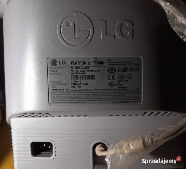 Monitor LG Flatron ez T710 BH Wiśniowa Góra