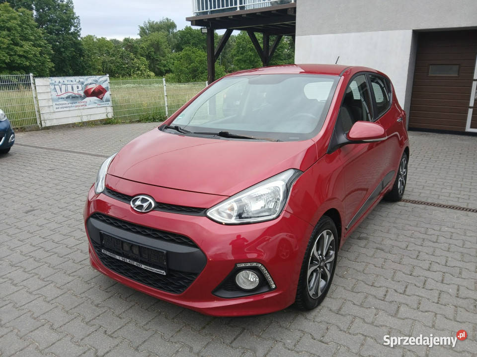 Hyundai i10 13i AUTOMAT półskóry alufelgi navi klimatyzacja