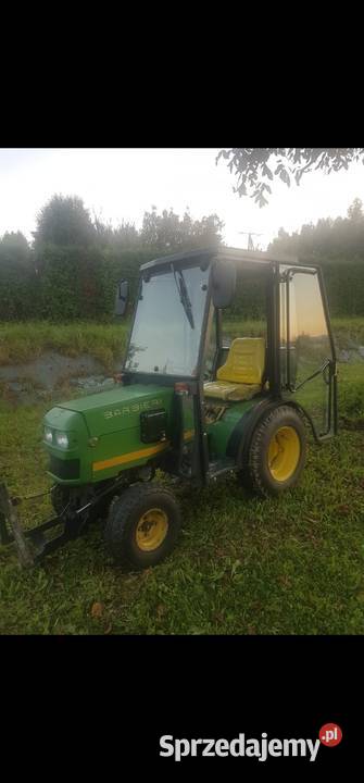 Traktorek Barbieri diesel kosiarka pług Krosno