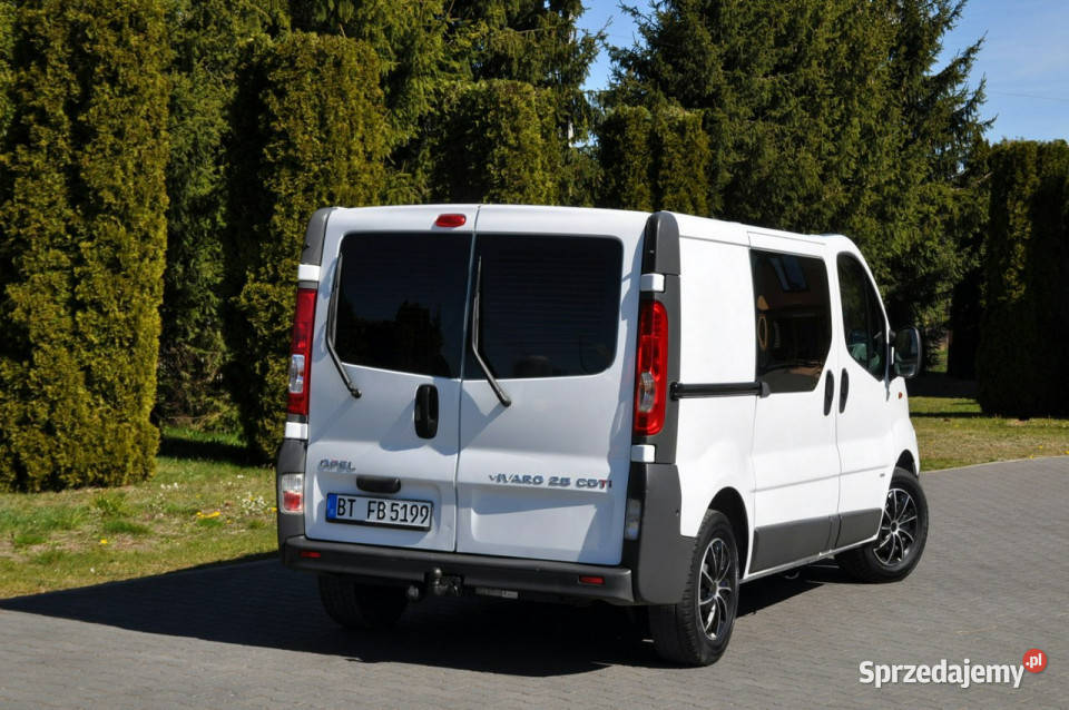 Opel Vivaro 25CDTI145KlimatyzacjaHakI Ostrów Mazowiecka