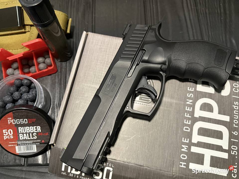 Umarex HDP 50 pistolet na kule gumowe akcesoria Łódź sprzedam