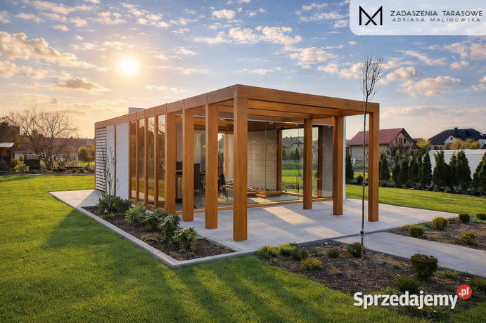 Altana ogrodowa Drewno klejone Producent Kielce sprzedam
