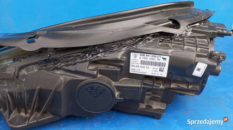 LAMPA REFLEKTOR PRAWY PRZÓD XENON EU 95B941032CT Nowy Tomyśl