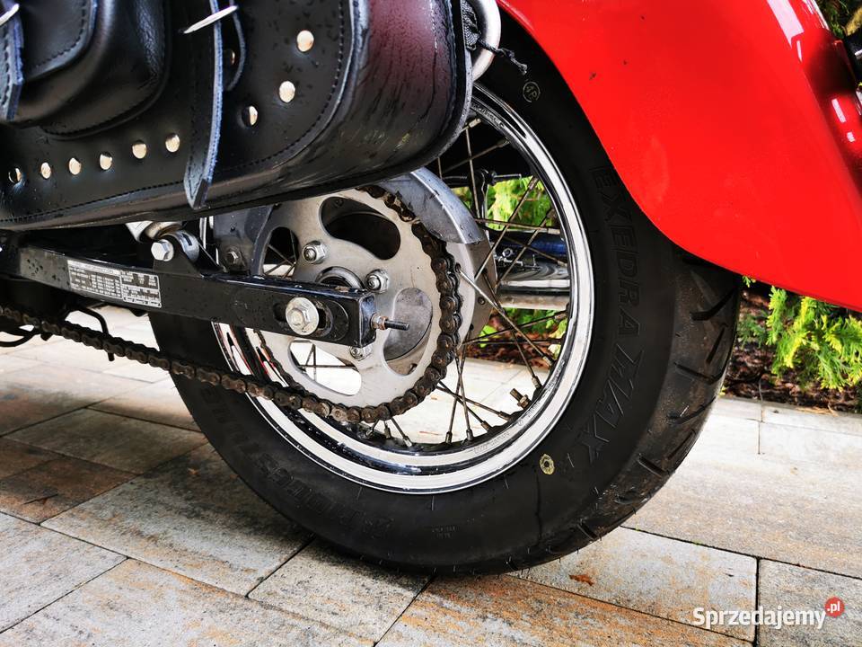 Honda Shadow 125 elektryczny starter