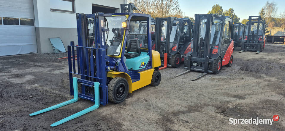 Wózek Widłowy KOMATSU FD25T Diesel Triplex 430 m mazowieckie Małkinia Górna