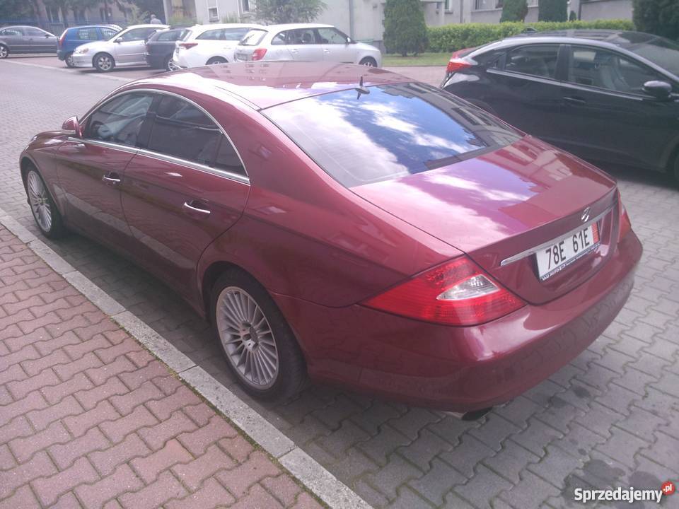 Mercedes CLS 350 sprowadzony do opłat zamiana CLS
