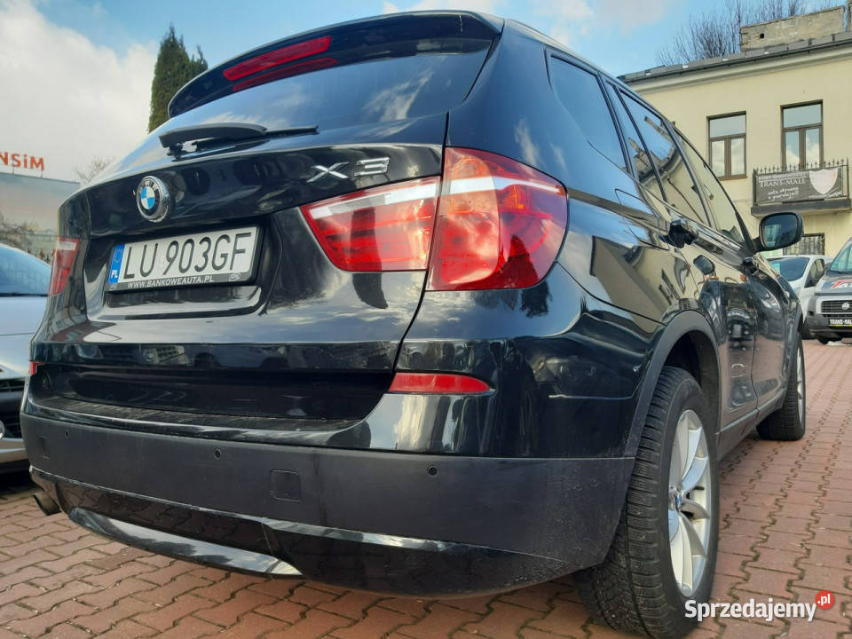 BMW X3 BMW X3 20 Xdrive Zadbany Bogate kurtyny powietrzne