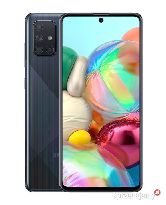 SAMSUNG GALAXY A71 128GB DUAL SIM CZARNY Ostrołęka sprzedam