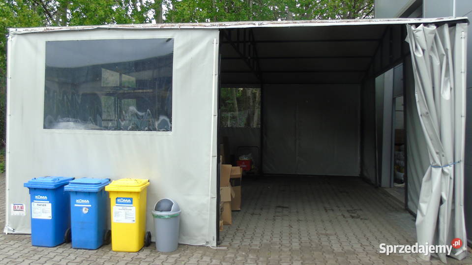 Producent hal namiotowych magazyn PVC 680 gm Olsztyn