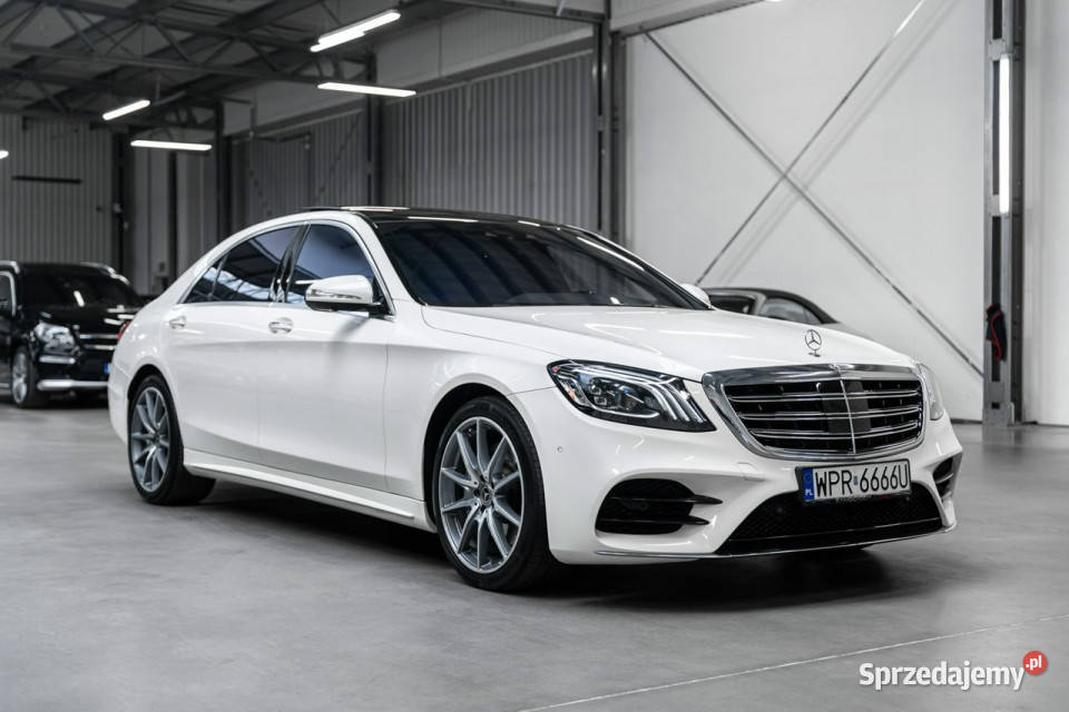 Mercedes S 400 Dociągi Head Up Burmester Węgrzce