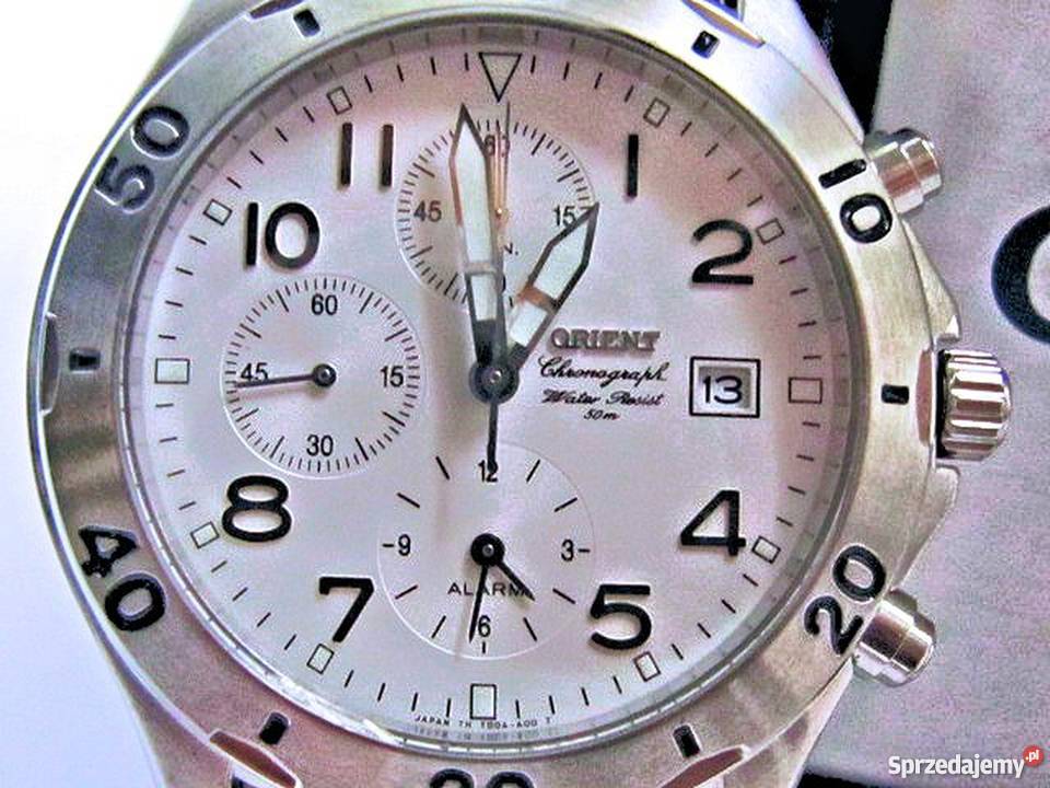 Japoński zegarzegarek Orient Quartz Chronograph