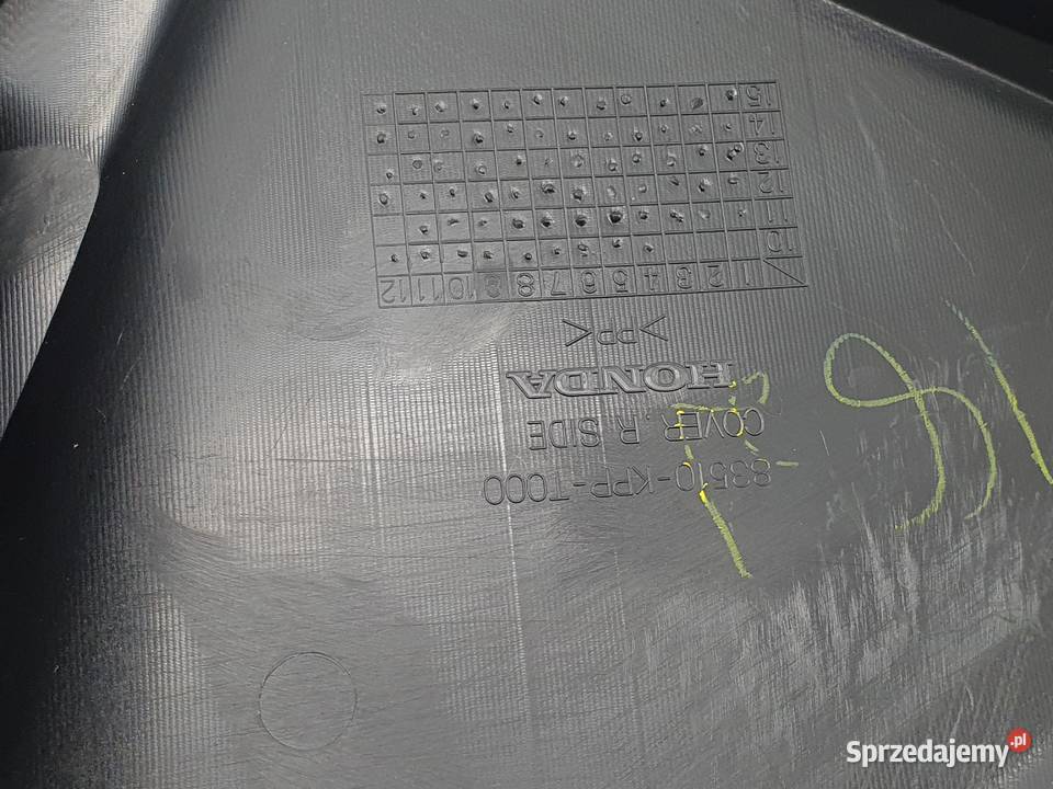 Boczek Prawy Wypelnienie Honda CBR 125 Łódź