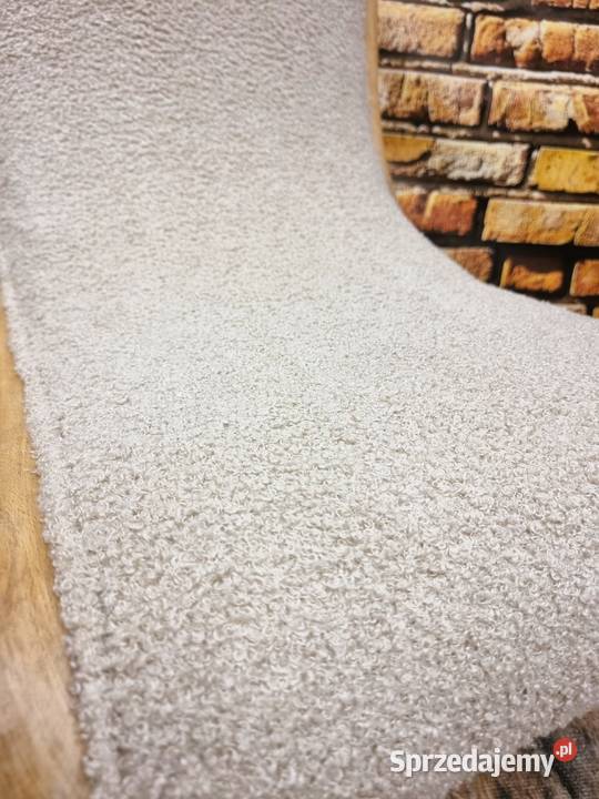 Krzesło tapicerowane krzesło boucle krzesło 47cm sprzedam