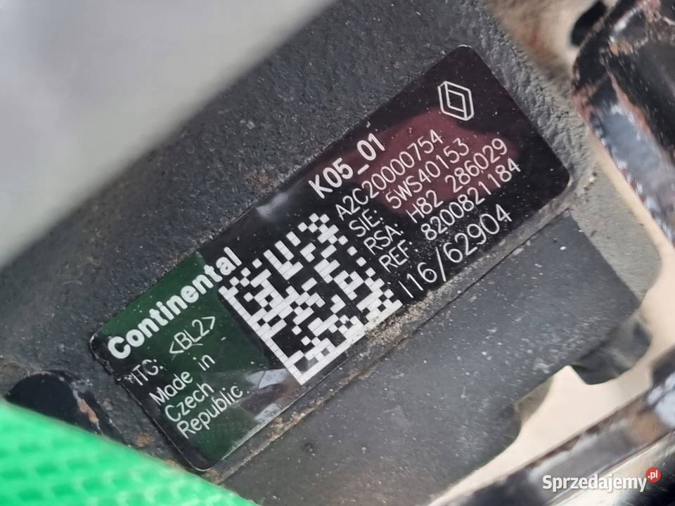 SILNIK KOMPLET Renault Laguna III 15 DCI K9K378 lubelskie Janów