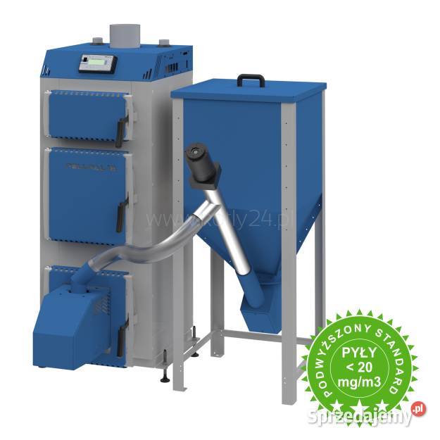 Piec na pellet PellPal 18 kW Sterownik LCD 5 Pleszew