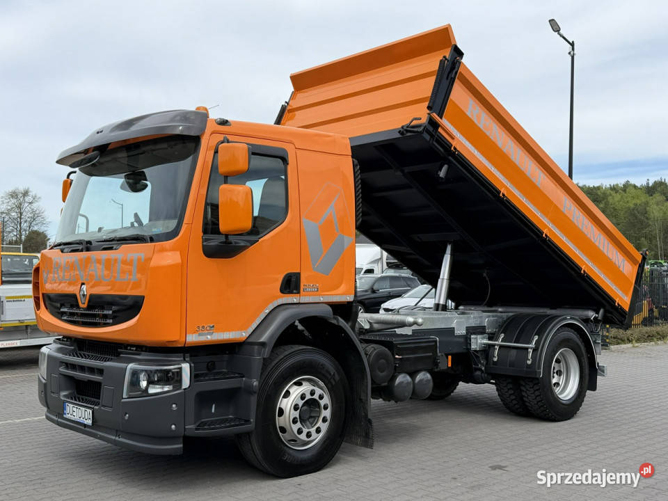 Renault PREMIUM 18380 4x2 Wywrotka 3 stronna DMC Samochody ciężarowe Widełki