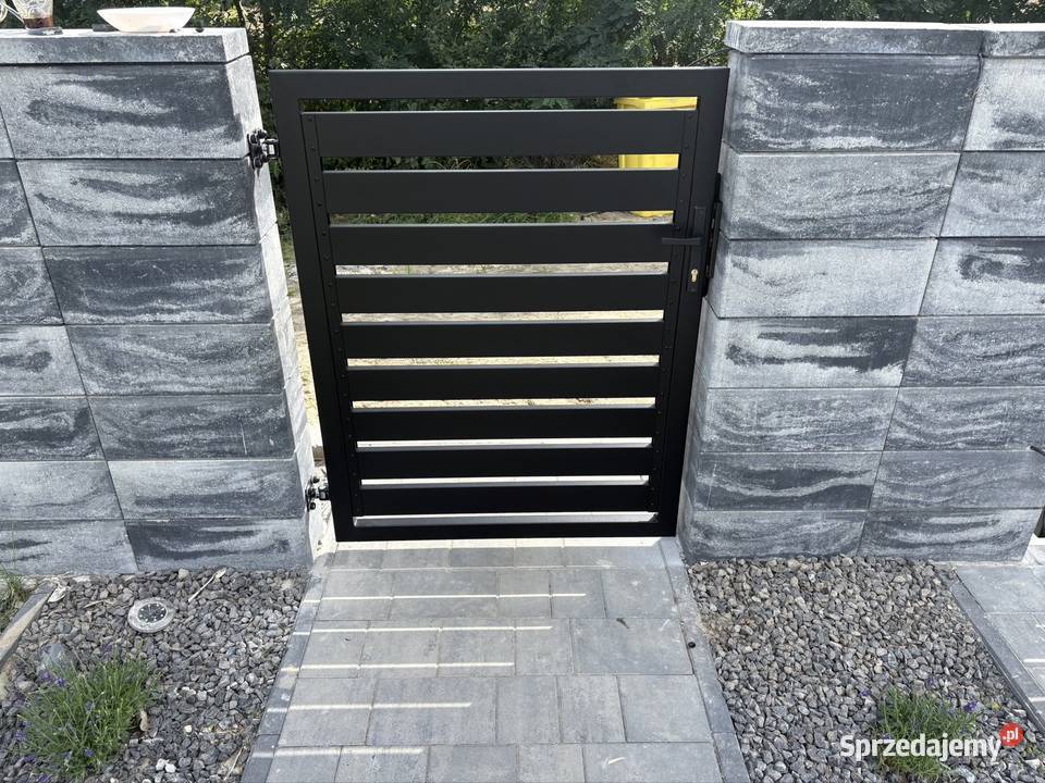 Bramy Furtki z aluminium Bramy pomorskie Zblewo