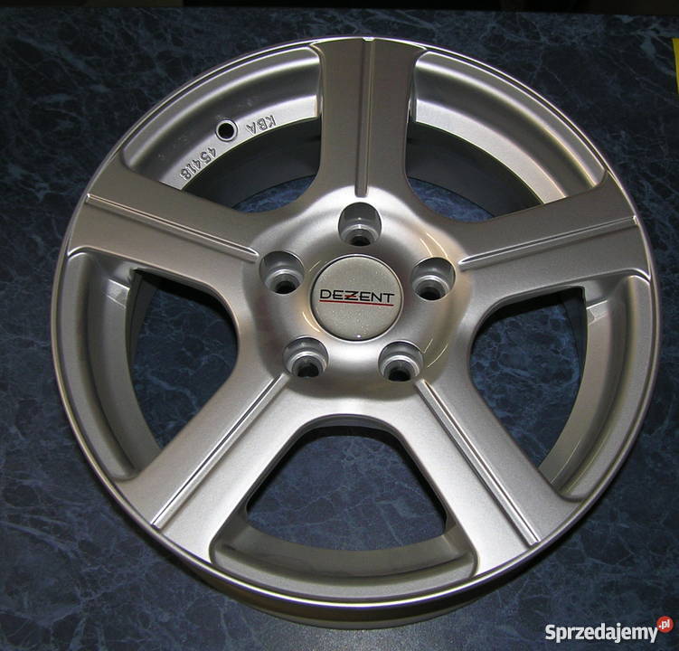 Nowe felgi Dezent Design E Rozmiar 65J15 Ełk