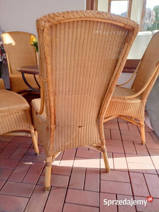 Krzesła rattanowe Krzesła lubuskie