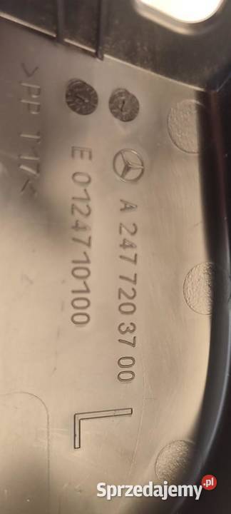 MERCEDES W247 TRÓJKAT DRZWI LEWY PRZÓD