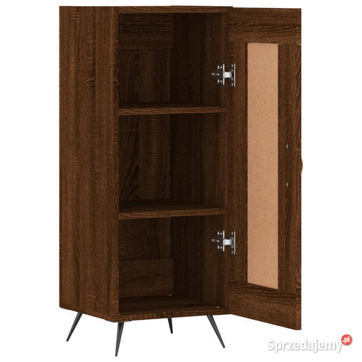 Szafka brązowy dąb 345x34x90 materiał Pozostałe mazowieckie Warszawa