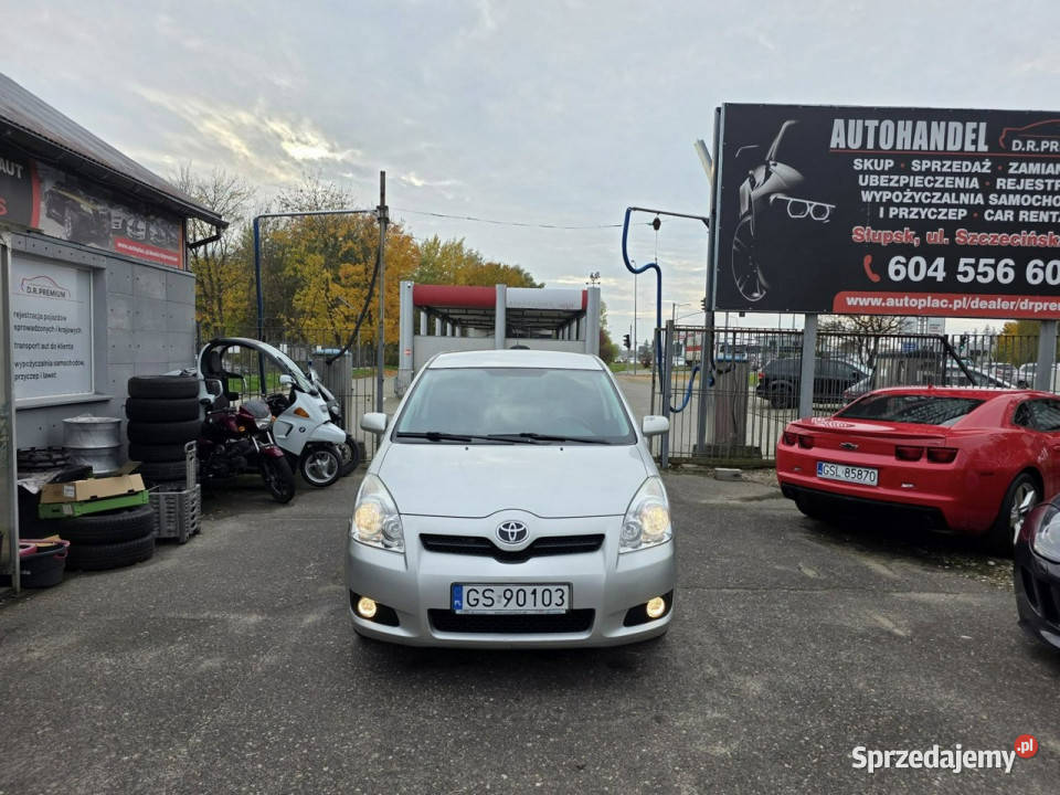 Toyota Corolla Verso 18 Benzyna 130 Klimatyzacja czujnik deszczu Słupsk