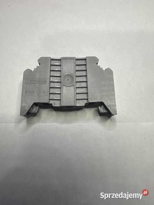 Uchwyt końcowy do listwy zaciskowej z tworzywa Biznes i Przemysł śląskie Gliwice