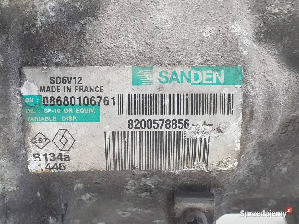 SPRĘŻARKA KLIMATYZACJI Renault Clio III 12 16V