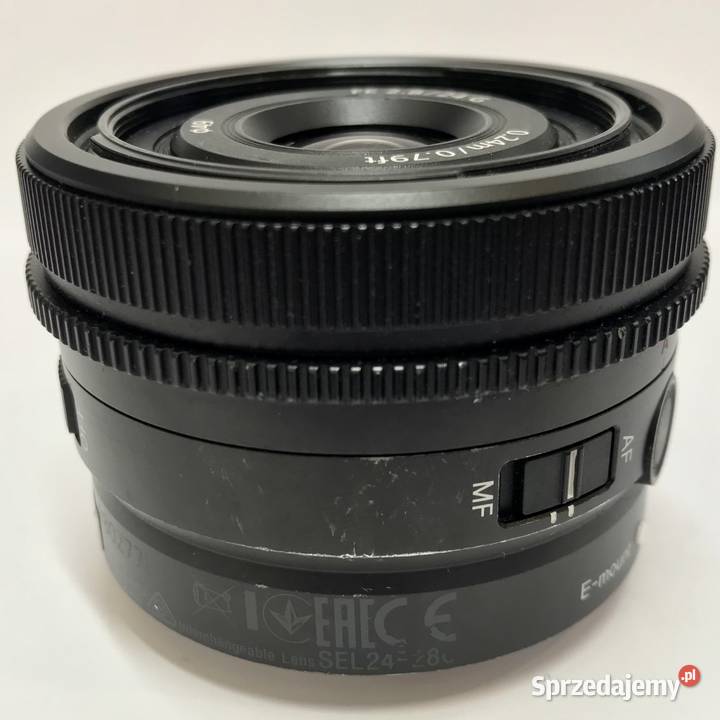 Sony SEL24F28G FE 24 mm F28 G obiektyw pełna Warszawa