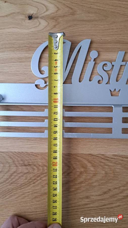 Metalowy wieszak na medale 40 Dekoracje i ozdoby Mszczonów