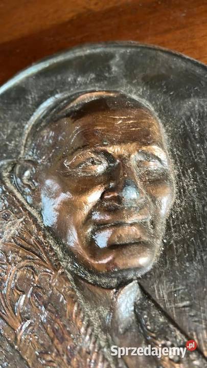 Płytka miedziana miękka 1978 Papież Jan Paweł II Gdańsk