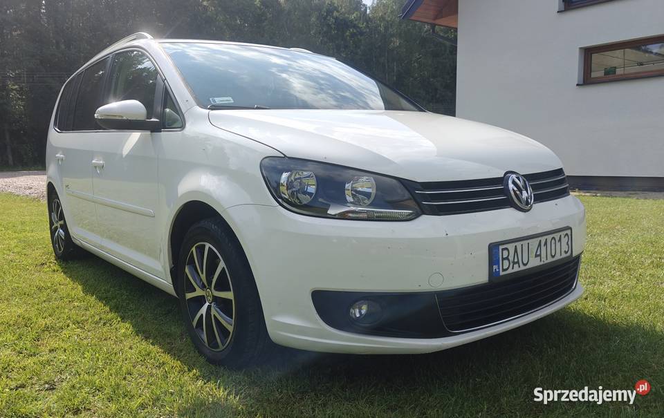 Volkswagen Touran 2012 19 tdi 105 DSG jasne Zarejestrowany w Polsce Augustów sprzedam