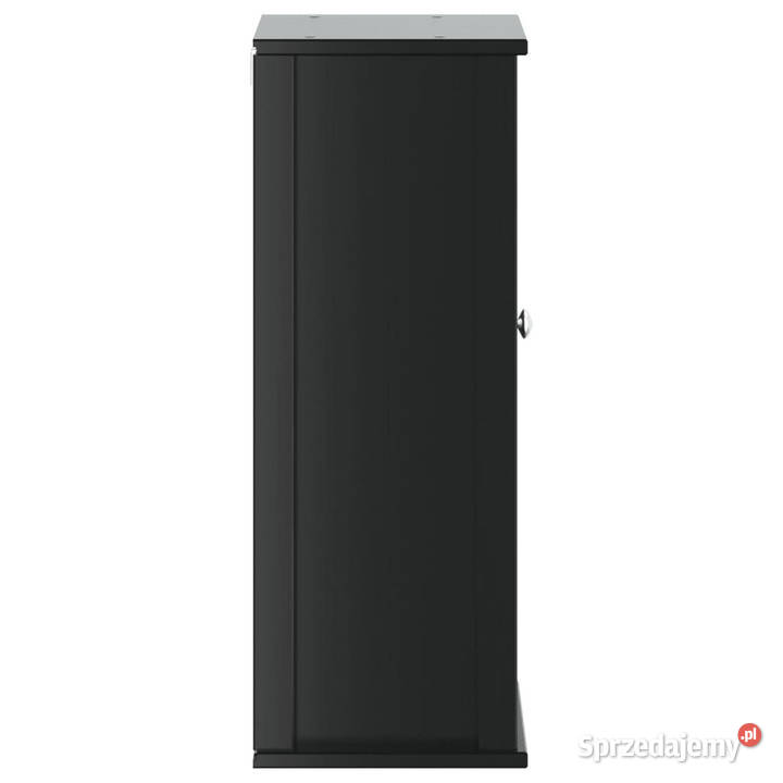 Wisząca szafka łazienkowa BERG czarna 40x27x715 Warszawa