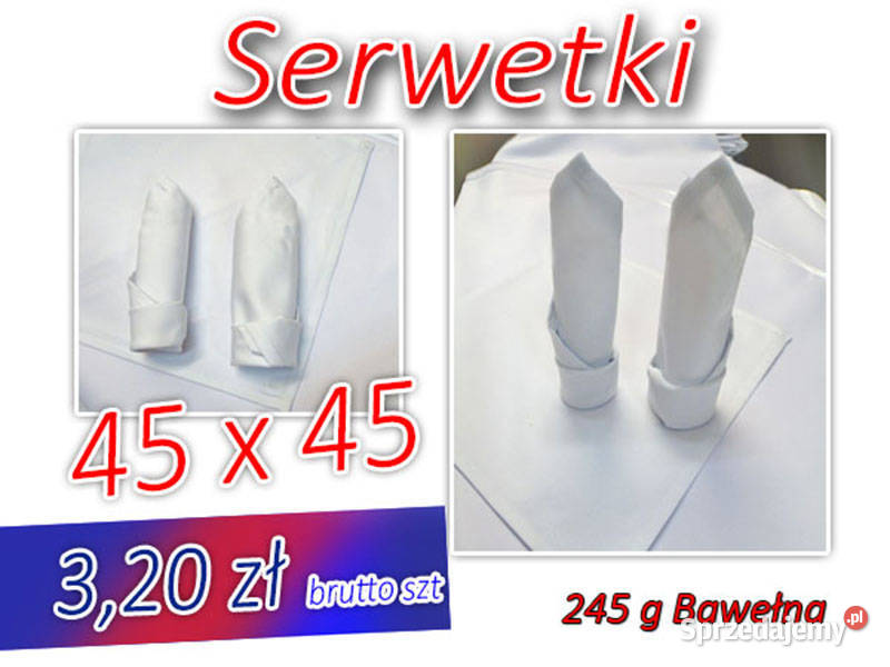 Bankietówki Serwetki 100 i więcej sprzedam