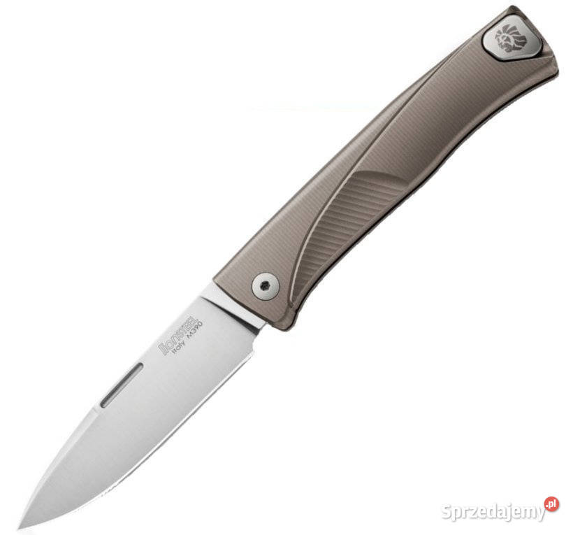 Nóż składany LionSteel Thrill Bronze Titanium Warszawa