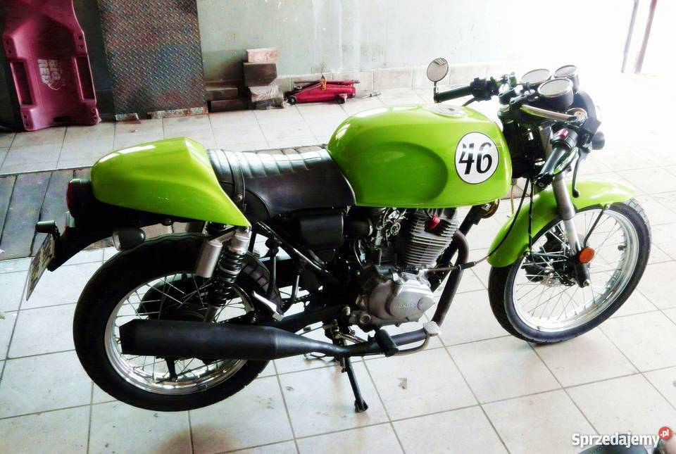 Cafe racer CPI XR 125225 bobber custom silnik Siepraw