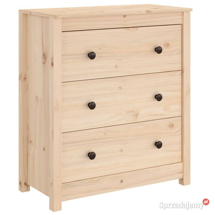 Szafka 70x35x80 lite drewno sosnowe WM813734 mazowieckie Warszawa