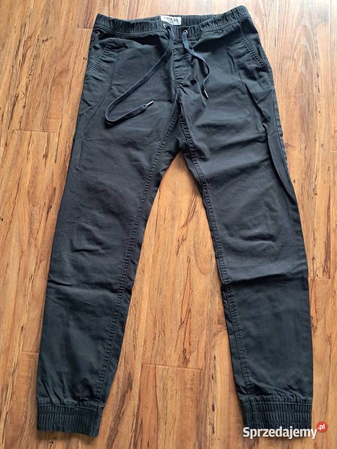 używane czarne spodnie express jogger na wzrost Odzież codzienna Sandomierz