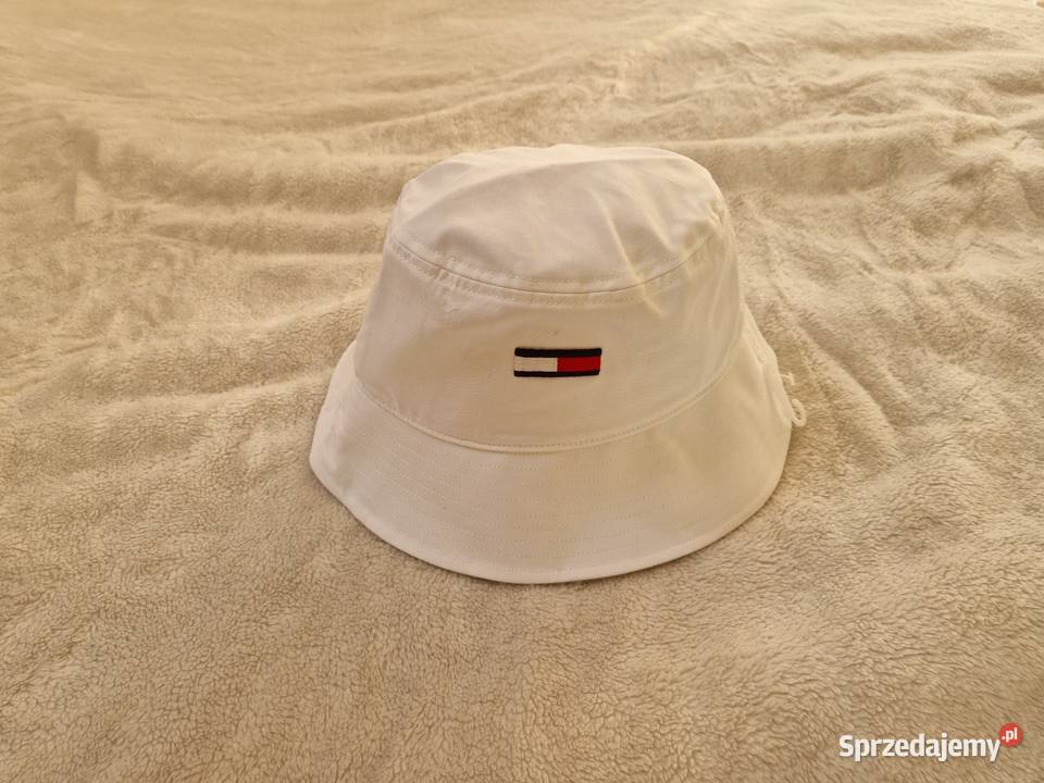 Nowy biały kapelusz bucket Tommy Hilfiger Bibice