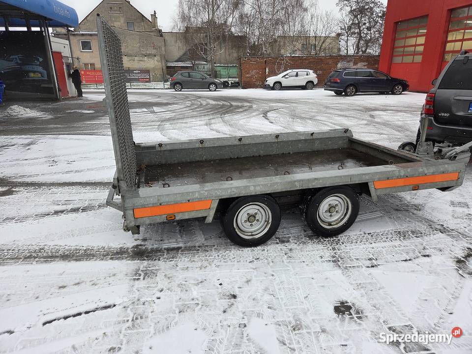 Przyczepa do minikoparki hurco 3 tony DMC laweta Namysłów sprzedam