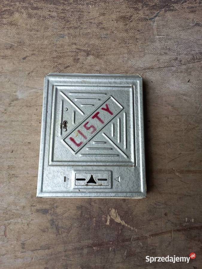 Skrzynka na listy PRL Warszawa sprzedam