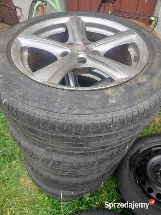 Komplet Felgi Toora Italy T950 16 5x112 opony Skarżysko-Kamienna sprzedam