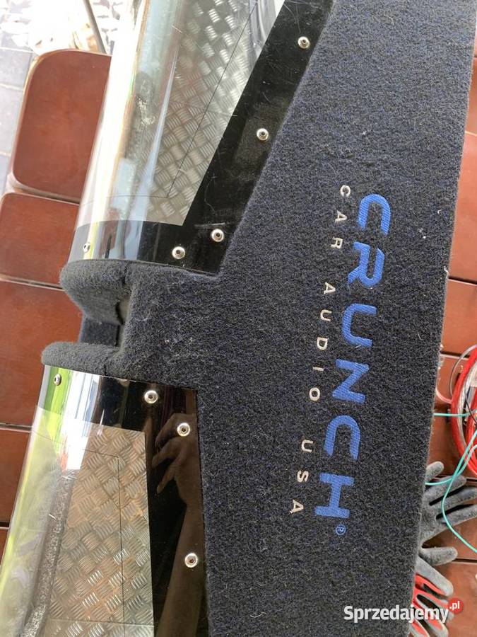 Skrzynia basowa tuba crunch crb 800 1200W Wzmacniacze i pokrewne Piaseczno