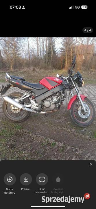 Honda CBR 125 zamiana uszkodzony Honda Lubin sprzedam