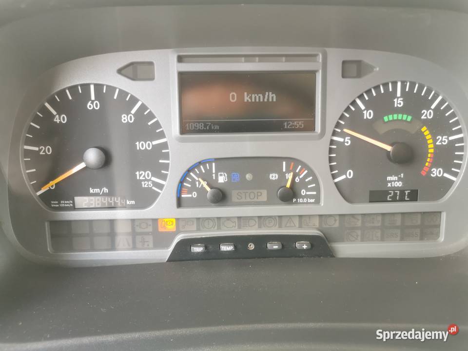 Mercedes Atego 1522 Bramowiec do kontenerów Euro Książ Wielki