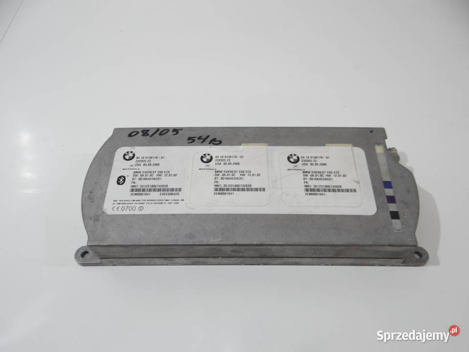 MODUŁ STEROWNIK BLUETOOTH BMW E60 E61 9138178 Strzyżewice