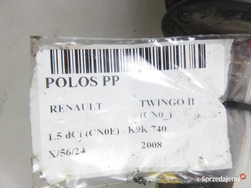 PÓŁOŚ PRAWA PRZEDNIA RENAULT TWINGO II 15 dCi
