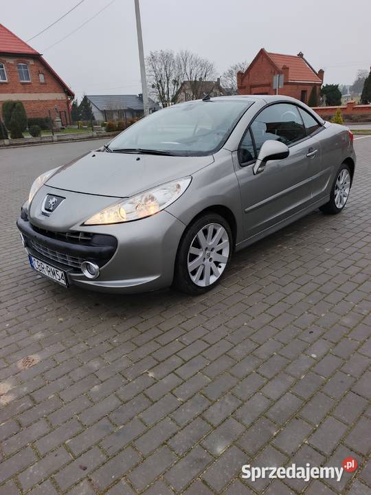 Peugeot 207cc stan 207 CC kujawsko-pomorskie Brodnica