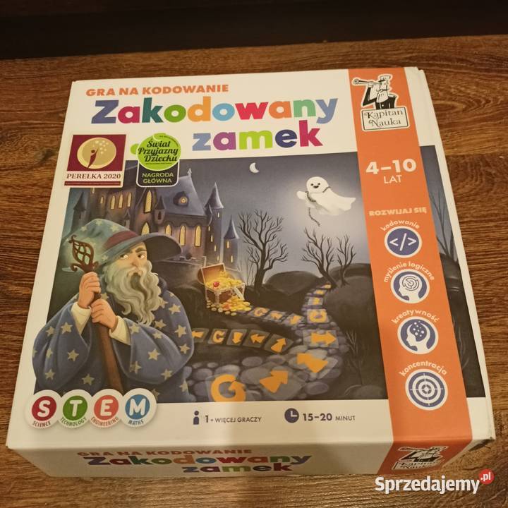 Gra na kodowanie Zakodowany Zamek Kapitan Nauka Strzyżów sprzedam